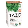 Beverages & Drink Mixes | Tazo 10794522003508 0.67 oz. Tea Bags - Organic Refresh Mint (96/Carton) image number 0