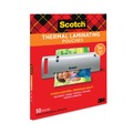 Laminating Supplies | Scotch TP5854-50 5 mil 9 in. x 11.5 in. Laminating Pouches - Gloss Clear (50/Pack) image number 2