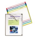 File Folders | C-Line 62160 Straight Tab Write-On Project Folders - Letter Size, Assorted Colors (25/Box) image number 1