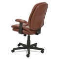 Office Chairs | OIF OIFST4859 16.93 in. - 20.67 in. Seat Height Swivel/Tilt Bonded Leather Task Chair Supports 250 lbs. - Chestnut Brown/Black image number 4