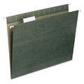 File Folders | Smead 65001 Letter Size 1/5-Cut Tabs 100 Percent Recycled Hanging File Folders - Standard Green (25/Box) image number 0