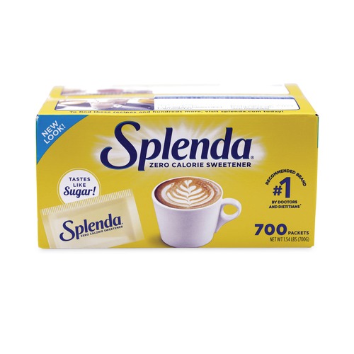 Coffee | Splenda SP82001901 No Calorie Sweetener Packets (700/Box) image number 0