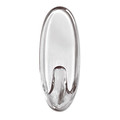 Wall Racks & Hooks | Command 17091CLR-6ES 2 lb Capacity Plastic Hooks and Strips - Medium/Clear (6/Pack) image number 1