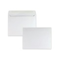 Envelopes & Mailers | Quality Park QUA37613 10 in. x 13 in. #13 1/2, Cheese Blade Flap, Gummed Closure, Open-Side Booklet Envelope - White (100/Box) image number 1