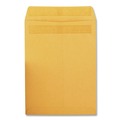 Envelopes & Mailers | Quality Park QUA44062 Redi-Seal 12 x 15.5 Cheese Blade Flap Catalog Envelope - Brown Kraft (250/Box) image number 2