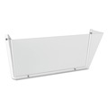 Desktop Organizers | Deflecto 63201 Unbreakable DocuPocket 14.5 in. x 3 in. x 6.5 in. Letter Size Wall File - Clear image number 1
