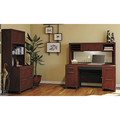 Office Desks & Workstations | Bush 2960ACSA1-03 60 in. x 28.63 in. x 29.75 in. Enterprise Collection Double Pedestal Desk - Harvest Cherry image number 5