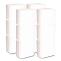 Paper Towels and Napkins | Boardwalk BWK6000INTW 6.3 in. x 8.5 in. 1-Ply Interfold Napkins - White (12/Carton) image number 1