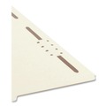 File Folders | Smead 14580 2/5-Cut Tabs 0.75 in. Expansion 2 Fasteners Letter Size Top Tab Fastener Folders - Manila (50/Box) image number 6