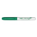 Washable Markers | BIC GDE11 GRN Intensity Low Odor Dry Erase Marker - Fine Bullet Tip/Green (1-Dozen) image number 2