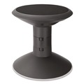 Office Furniture Accessories | Storex 00300U01C Wiggle Stool, Backless, Supports Up to 250 lbs, 12-in to 18-in Seat Height, Black Seat, Black Base image number 0