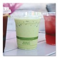 Cups and Lids | World Centric CPL-CS-12NS Plastic PLA Clear Cold Cup Lids Fits 9 oz to 24 oz Cold Cups - Clear (1000/Carton) image number 5