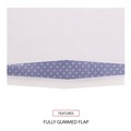 Just Launched | Universal UNV36301 3.88 in. x 8.88 in. #9 Commercial Flap Gummed Double Window Business Envelopes - White (500/Box) image number 7