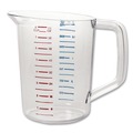 Just Launched | Rubbermaid Commercial FG321700CLR 2 qt. Bouncer Measuring Cup - Clear image number 0