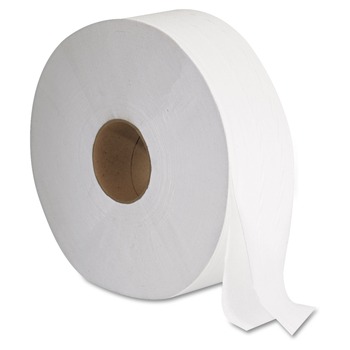 GEN G1513 3.3 in. x 1375 ft. 2-Ply JRT Septic Safe Jumbo Bath Tissue - White (6/Carton)