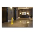 Just Launched | Rubbermaid Commercial FG627677YEL 12.25 in. x 12.25 in. x 36 in. Multilingual Wet Floor Safety Cone image number 3