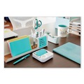 Sticky Notes & Post it | Post-it Pop-up Notes Super Sticky STL-330-W Steel Top Dispenser for 3 x 3 Pads - White/Steel (1/Pack) image number 3