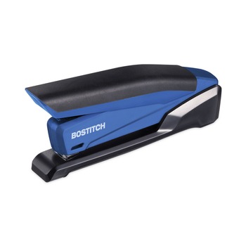 OFFICE STAPLERS | PaperPro 1122 20-Sheet Capacity InPower Spring-Powered Desktop Stapler with Antimicrobial Protection - Blue/Black
