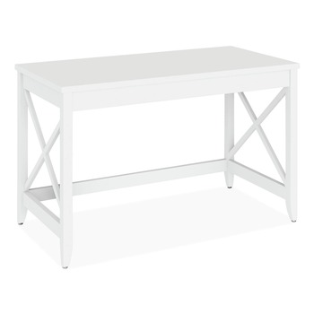 Alera ALEWSF4824WT 47.24 in. x 23.62 in. x 29.53 in. Farmhouse Writing Desk - White