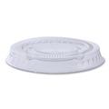 Cups and Lids | Boardwalk BWKPRTLID1 1 oz. Souffle/Portion Cup Lids - Clear (2500/Carton) image number 4