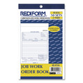 Notebooks & Pads | Rediform 4L456 5.5 in. x 8.5 in. Two-Part Carbonless Job Work Order Book image number 0