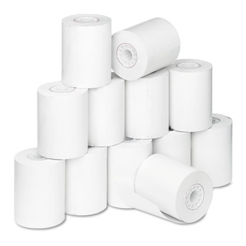 JUST LAUNCHED | PM Company 6370 Direct Thermal Printing 2.25 in. x 80 ft. 34hermal Paper Rolls - White (12/Pack)