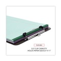 Clipboards | Universal UNV40311 Low-Profile Plastic Clipboard with 0.5 in. Clip Capacity for 8.5 x 11 Sheets - Translucent Black image number 3