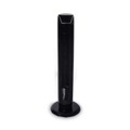 Desk Fans | Alera ALEFAN363 36 in. 3-Speed Oscillating Plastic Tower Fan with Remote Control - Black image number 0
