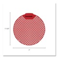 Odor Control | Boardwalk FGVIN-P-012I072M-20-21430 1.8 oz. Urinal Screen - Cherry Scent, Red (1-Dozen) image number 2