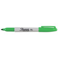 Permanent Markers | Sharpie 30004 Fine Bullet Tip Permanent Marker - Green (1-Dozen) image number 2