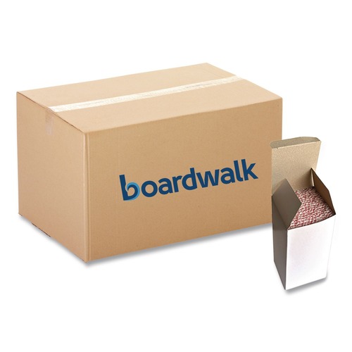 Cutlery | Boardwalk BWKJSTUW775RW 7.75 in. Polypropylene Jumbo Straws - Red/White Striped (12500/Carton) image number 0