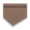 Notebooks & Pads | Universal UNV30730 8.5 in. x 11 in. Premium Wide/Legal Ruled Writing Pads with Heavy-Duty Back - Black Headband (12/Pack) image number 5