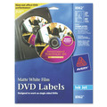 Labels | Avery 08962 Inkjet DVD Labels - Matte White (20/Pack) image number 0