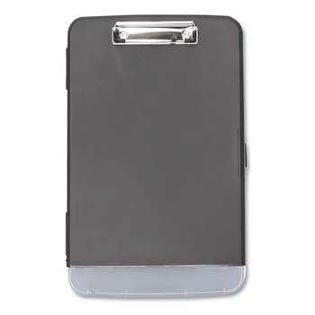 Universal UNV40319 1/2 in. Capacity Storage Clipboard with Pen Compartment - Black