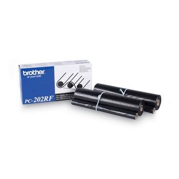 REGISTER AND THERMAL PAPER | Brother PC202RF 450 Page-Yield Thermal Transfer Refill Roll - Black (2/Pack)