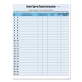 Labels | Tabbies 14541 8.5 in. x 11 in. Patient Sign-In HIPAA Labels - Blue (125/Pack) image number 0