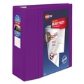 Binders | Avery 79816 3 Locking One Touch EZD Rings 5 in. Capacity 11 in. x 8.5 in. Heavy-Duty View Binder with DuraHinge - Purple image number 0