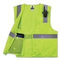 Safety & First Aid | Ergodyne 21053 GloWear 8210Z Class 2 Economy Mesh Vest Polyester Lime Small/Medium image number 3
