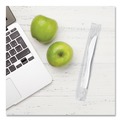 Cutlery | SOLO MOW2-0007 Individually Wrapped Regal Mediumweight Plastic Cutlery Knife - White (1000/Carton) image number 3