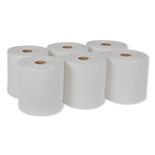 Paper Towels and Napkins | Tork RB8002 Universal 7.88 in. x 800 ft. 1-Ply Hand Towel Roll - White (6/Carton) image number 0