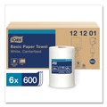 Paper Towels and Napkins | Tork 121201 2 Ply 9 in. x 11.8 in. Advanced Centerfeed Hand Towel - White (6/Carton) image number 1