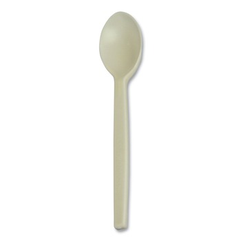 WNA EPS003 7 in. EcoSense Renewable Plant Starch Cutlery Spoon (50/Pack)