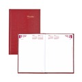 Notebooks & Pads | Brownline CB389.RED 8.25 in. x 5.75 in. 12-Month (Jan to Dec): 2025 Daily/Monthly Planner - Red Cover image number 0