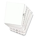 Dividers & Tabs | Avery 01067 10-Tab 67 11 in. x 8.5 in. Preprinted Legal Exhibit Side Tab Index Dividers - White (25/Pack) image number 5