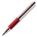 Pens | Pentel BK90-B Stick Fine 0.7 mm R.S.V.P. Ballpoint Pen - Red Ink, Clear/Red Barrel (1-Dozen) image number 4