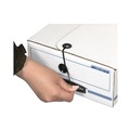 Mailing Boxes & Tubes | Bankers Box 00005 LIBERTY 11 in. x 24 in. x 5 in. Check and Form Boxes - White/Blue (12/Carton) image number 2