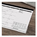 Notebooks & Pads | AT-A-GLANCE SK14-00 12-Month (Jan to Dec): 2026 18 in. x 11 in. Compact Desk Pad - White Sheets, Black Binding/Clear Corners image number 2