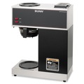 Just Launched | BUNN 33200.0000 2-Burner 12-Cup Pourover Coffee Brewer - Stainless Steel/Black image number 0