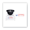 Stamps & Stamp Supplies | ACCUSTAMP2 035544 1.63 in. x 0.5 in. ENTERED Pre-Inked Shutter Stamp - Red/Blue image number 1
