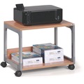 Office Carts & Stands | Durable 3710124 System 48 23.6 in. x 18.7 in. x 17 in. 2 Shelves Metal Multi-Function Trolley - Beech image number 1